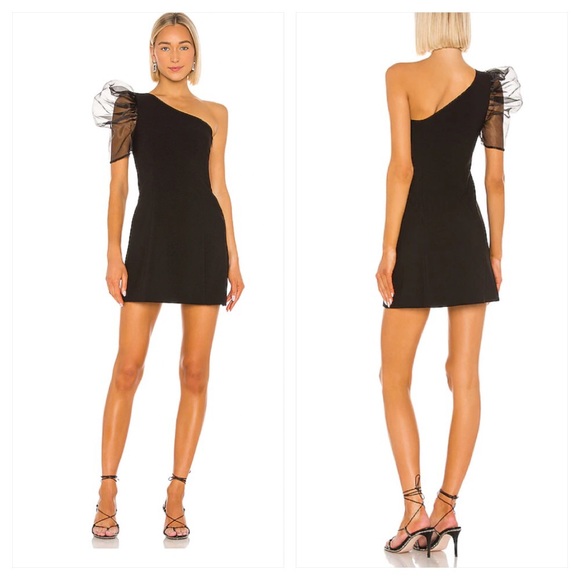 Likely Dresses & Skirts - Likely Nelia mini Dress in Black one shoulder